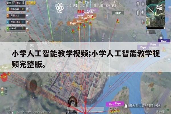 小学人工智能教学视频;小学人工智能教学视频完整版。