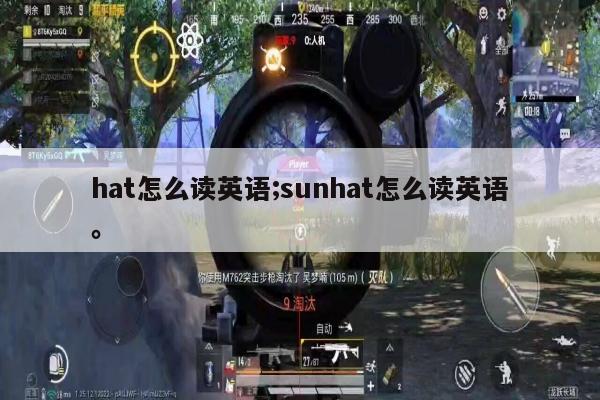 hat怎么读英语;sunhat怎么读英语。