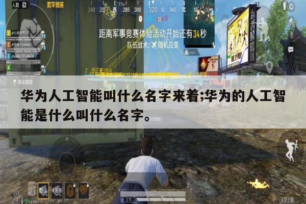 华为人工智能叫什么名字来着;华为的人工智能是什么叫什么名字。
