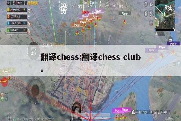 翻译chess;翻译chess club。